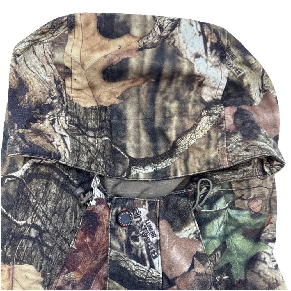 Mossy Oak Break-Up Infinity Full Zip Camo‎ Jacket Hooded L Camouflage Hunting